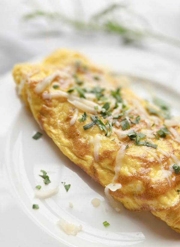 Gruyere and Tarragon Omelet